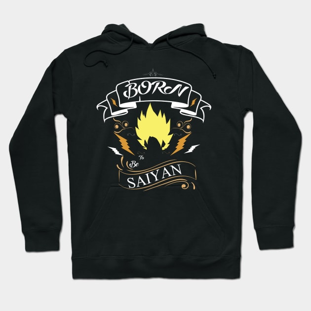 Born Sayian Hoodie by PanosStamo